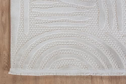 Modern Indoor Rug Orbit 2x7 Area Rugs - Image 6
