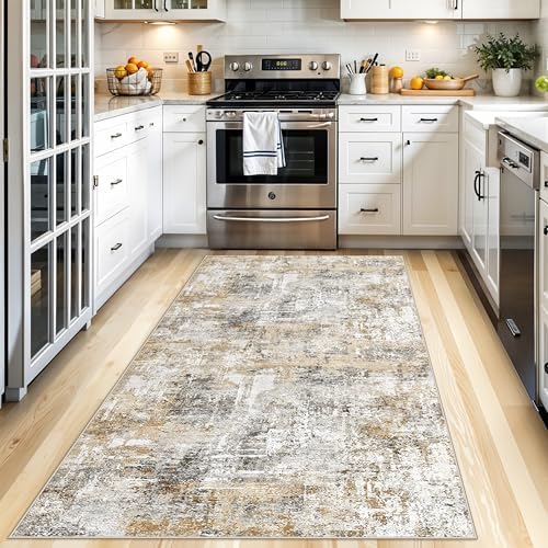 4x8 Washable Area Rug – Non-Slip Rubber Backed Indoor Rug - Image 3