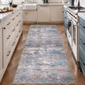 Abstract 2x6 Washable Runner Rug by Tangsoo