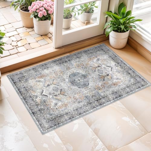 Washable Entryway Area Rug 2x3 - Image 2