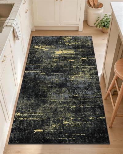 OLANLY 2x4 Washable Accent Rug Non Slip Carpet by OLANLY