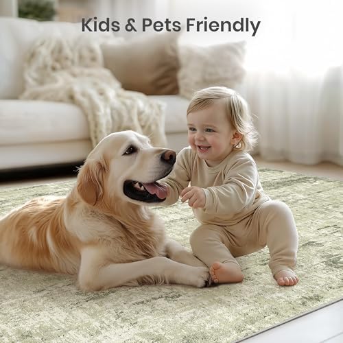 Valenrug Washable Rugs 5x7, Non Slip Large Area Rugs - Image 6