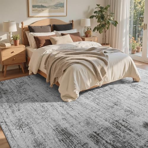 9x12 Ft Abstract Washable Area Rugs - Image 4