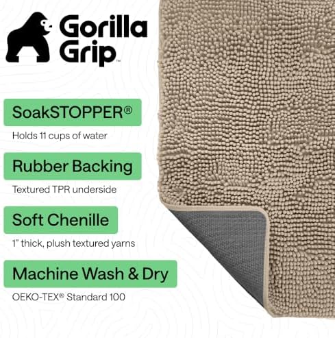 GORILLA GRIP SoakSTOPPER Indoor Door Mat - Image 3