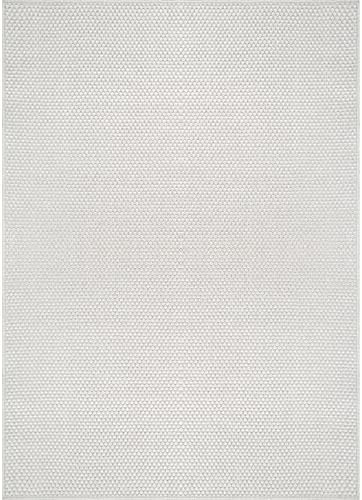 CAMILSON Easy Jute Rug 6x9, Indoor Outdoor Off-White Farmhouse Area Rugs - Image 2