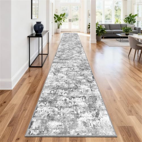 Long Hallway Runner Rug 2.6x16ft Textured Non Slip by TTelephant