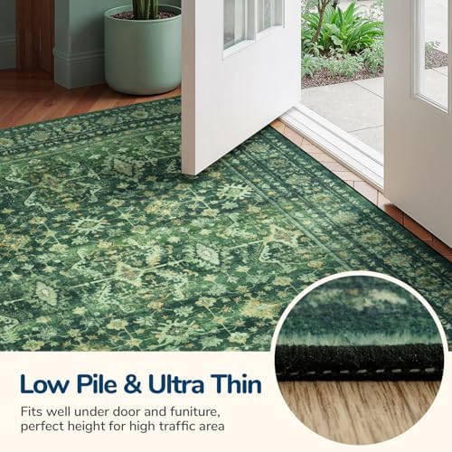 Lessymo Washable Area Rugs 6 x 9 - Image 7