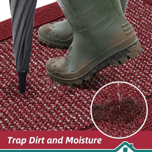 BEQHAUSE Indoor Door Mat 36" x 60", Dirt Trapper Door Mats - Image 3