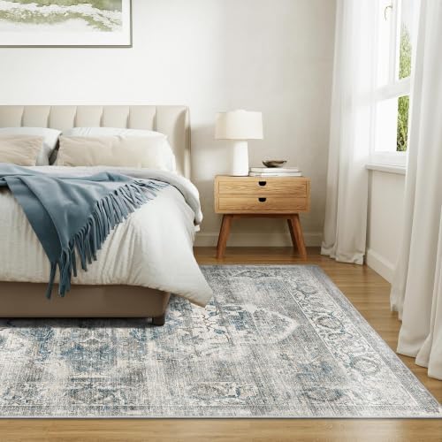 Washable 6x9 Area Rugs, Non Slip Rug - Image 6