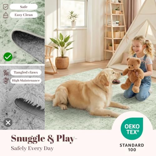 Homemate Washable Rug 10x12 Area Rugs - Image 6