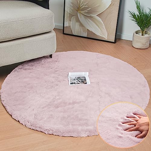 ORINOVA Pink Washable Fluffy Rugs - Image 2