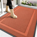 OLANLY Front Door Mat Outside 59x34, All-Season Heavy-Duty Rubber Doormat by OLANLY