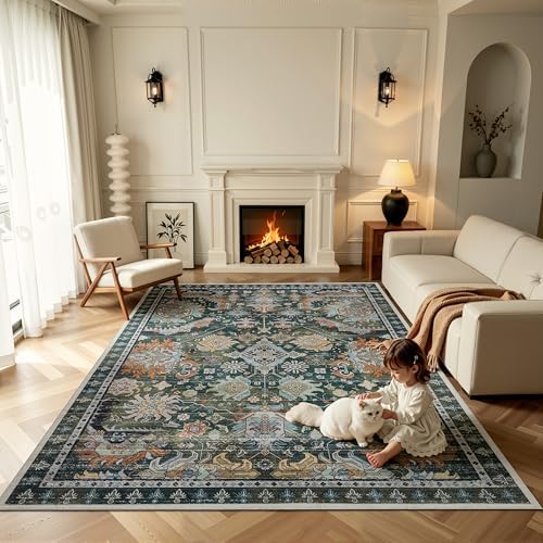 Ruaruarug Washable Area Rug 8×10 - Image 6