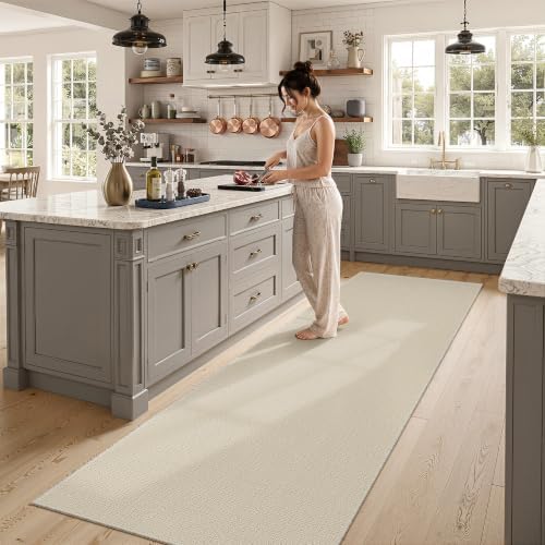 3x8 Runner Rug Non Slip, High-Low Pile Runners - Image 3