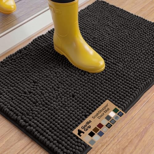 GORILLA GRIP SoakSTOPPER Indoor Door Mat by GorillaGrip