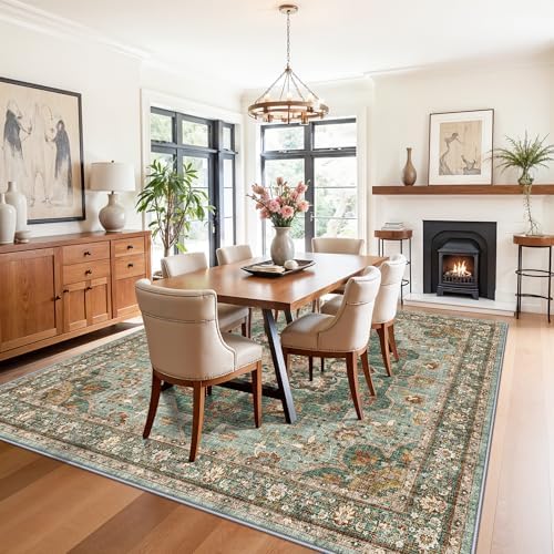 TOPRUUG Washable 7x7 Rug Square: Soft Living Room Area Rug - Image 3