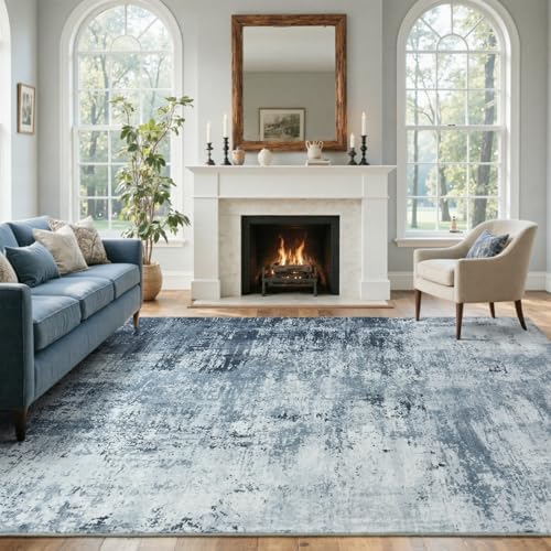 6x9 Ft Abstract Washable Area Rugs - Image 3