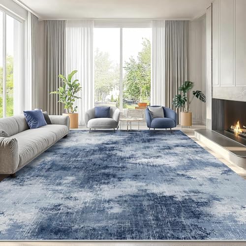 Amada Washable 8'x10' Abstract Area Rug by AMADAHOMEFURNISHING