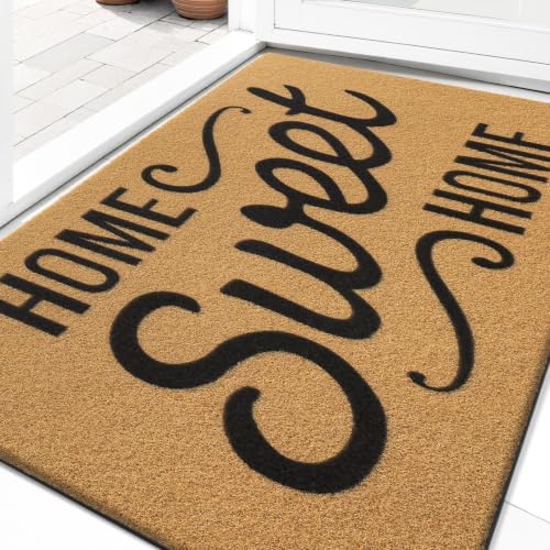OLANLY Front Door Mat 30x17, Low Profile Doormat by OLANLY