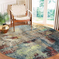 Lahome Modern Abstract Round Rug 6ft by Lahome