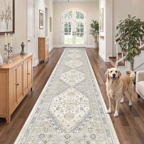 zesthome 2'6 x 14' Runner Rug Non Slip, Washable Kitchen Rugs by Zesthome