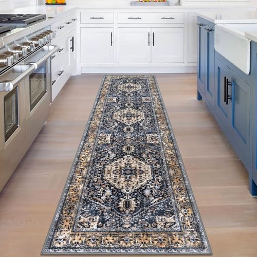 KOZYFLY Runners for Hallways 2x8 Ft Washable Kitchen Runner Rug Boho Runner Rug - Image 2