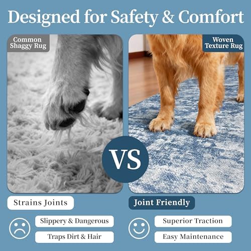 2.6x8 ft Wide Rug Runners for Hallways Non Slip, Kitchen Runner Rug - Image 6