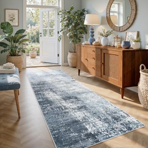 2x6 Ft Abstract Washable Runner Area Rugs by Cuzwlovita