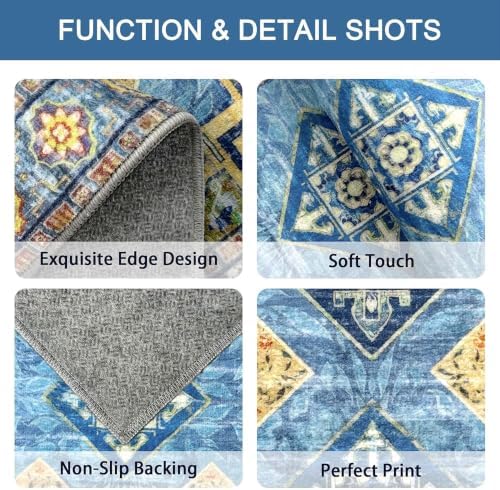 Kitchen Rugs Sets of 3 Non Slip Washable Kitchen Mats - Image 5