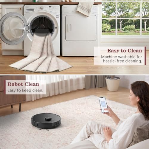 DCX Neutral 9x12 Washable Rug - Image 6