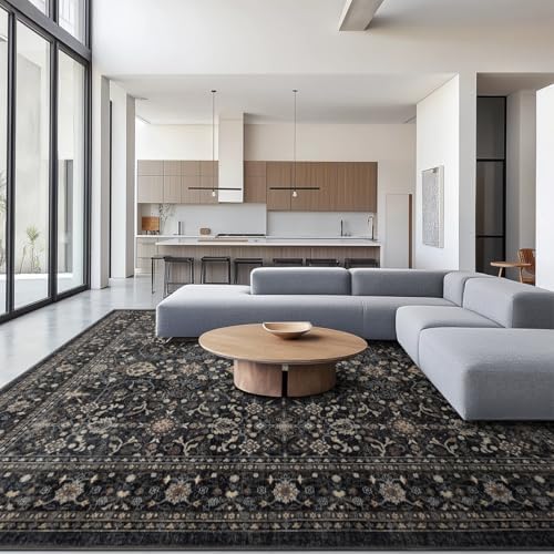 Ruaruarug Washable Area Rug 8×10 by Ruaruarug