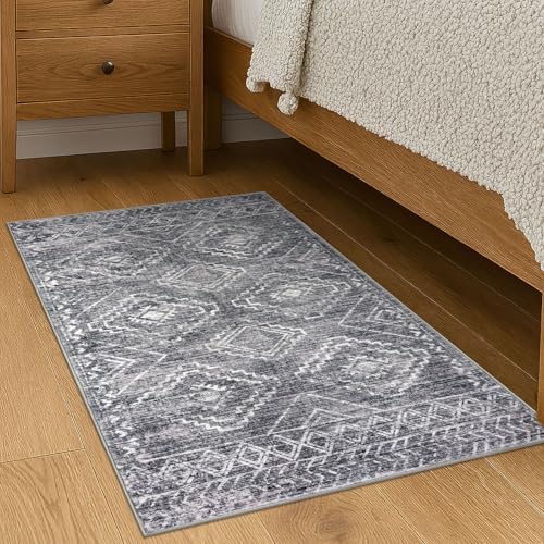 KILOCOCO Entryway Rug 2x3 Washable Indoor Door Mat Non Slip Small Rug - Image 4