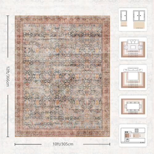 10x12 Area Rugs for Living Room - Image 2
