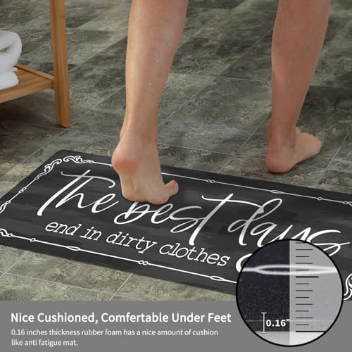 KOZYFLY Laundry Room Rug Runner 20"x48" Non Slip Laundry Rug Kitchen Rugs - Image 4