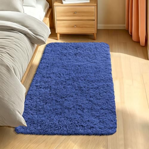 Smiry Area Rugs for Living Room Bedroom 2x4 ft, Fluffy Washable Carpet by Smiry