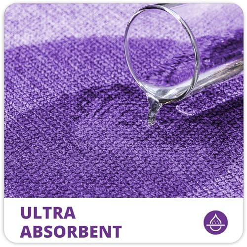 Bosap Bath Mat, Ultra Thin Bathroom Runner Rugs, Large Bath Mats - Image 3