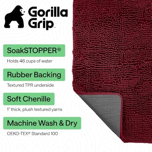 GORILLA GRIP SoakSTOPPER Indoor Door Mat - Image 3