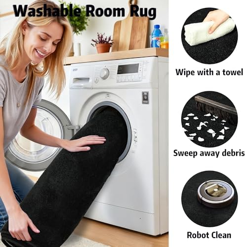 Chicrug 2'6''x8 Minimalist Washable Runner Rugs - Image 7