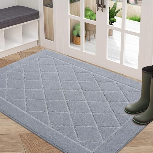 BEQHAUSE Dirt Trapper Door Mat 32" x 48", Doormat Non-Slip by BEQHAUSE