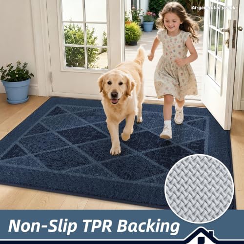 BEQHAUSE Dirt Trapper Door Mats 24" x 36", Non-Slip Washable - Image 4