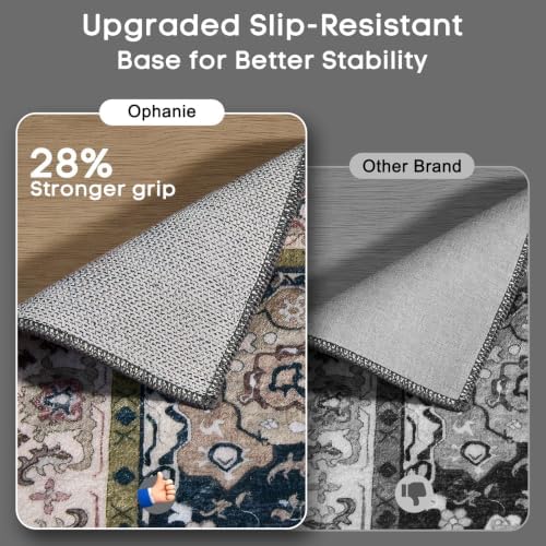 Ophanie Black Velvet Area Rugs 2x6 - Image 4