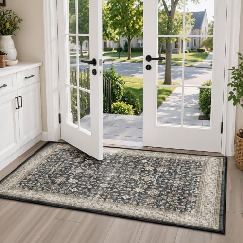 Farmhouse Entryway Runner Rug 2x4 by WelcometoBabovid
