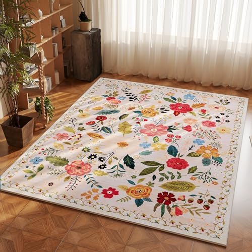 Rugcomf Area Rug 4x6 Washable - Image 2