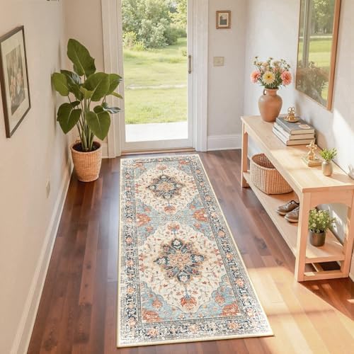 RELEANY Washable Area Rug, Runner 2'x6' - Image 4