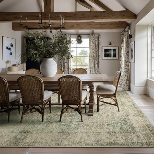 Machine Washable Rugs for Living Room: 9x12 Area Rugs for Bedroom - Image 3