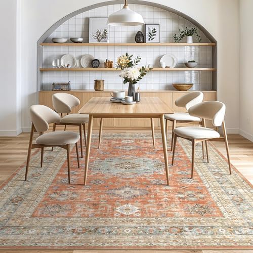 cotiled 9x12 Area Rug for Living Room, Traditional - Image 7