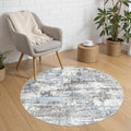4ft Round Rug, Circle Area Rugs by JessibouAreaRug