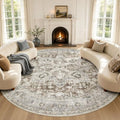 Tortania 10' Round Area Rug Living Room Rugs by Tortania