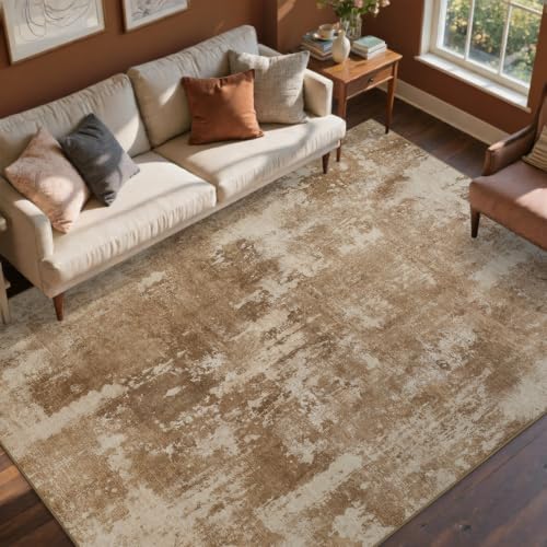 8x10 Ft Abstract Washable Area Rugs - Image 3