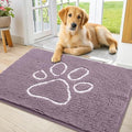 Smiry Dog Door Mat for Muddy Paws, Absorbent Non Slip Dirt Trapper by Smiry